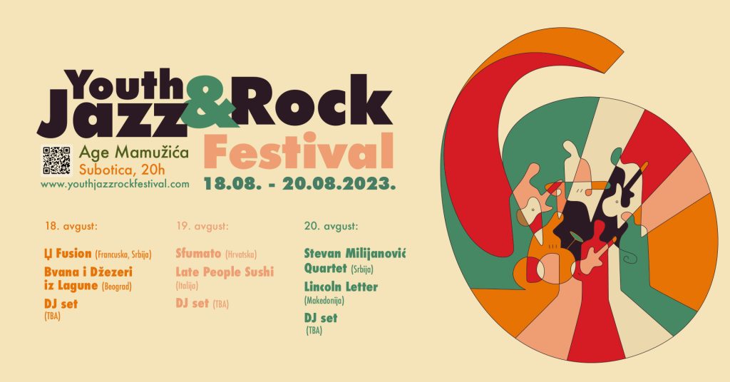 Hardwired Subotica: Youth Jazz & Rock Festival od 18. do 20. avgusta