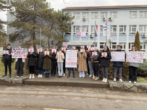 Blokada Ekonomskog fakulteta studenti