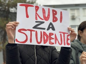 Blokada Ekonomskog fakulteta studenti