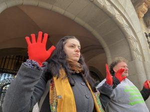 protest Ruke su vam krvave