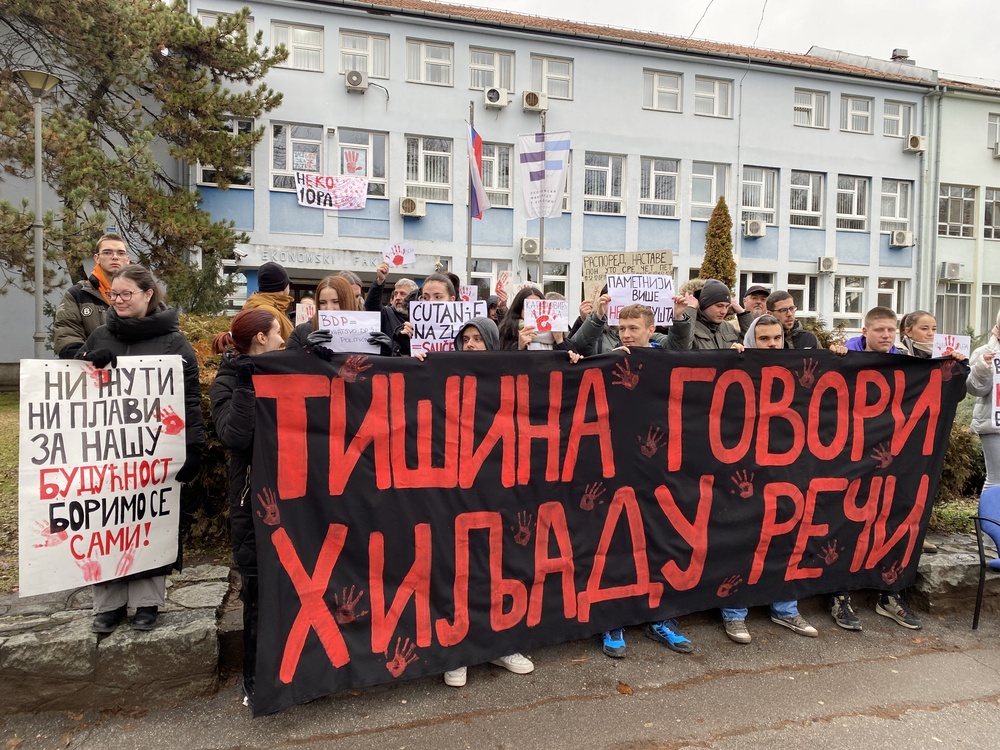 Studenti i građani održali proteste u Subotici: Napadi na integritet našeg dekana napadi su na sve nas